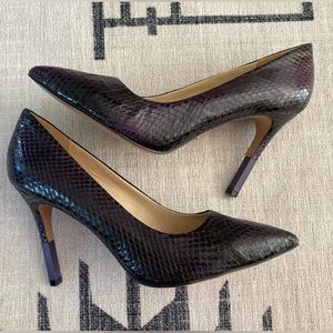 Pour La Victoire Purple Camrin Heels, Size 8 1/2